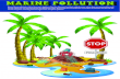 Marine pollution Infographic