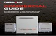 COMMERCIAL GUIDE · The THERMANN Commercial range has been especially developed and designed for commercial applications by incorporating larger more robust heat exchangers. Whether