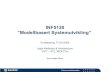 INF5120 ”Modellbasert Systemutvikling”€¦ · Telecom and Informatics 1 INF5120 ”Modellbasert Systemutvikling” Forelesning 17.03.2005 Agile Methods & Architecture QVT –
