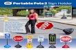 Portable Pole 2 Sign Holder - Signs Plus Banners · Just Grip, Tip and Roll! No more lifting or carrying! Portable Pole 2 Sign Holder Phone (516) 741-3660 Fax (516) 742-3617 Joseph