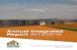 Annual Integrated Report 2015/2016 - RHLF · 2016. 9. 12. · Annual Integrated Report 2015/2016. Jabulani Fakazi Chief Executive Officer Adrienne Egbers Chair: ... report that the