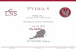 Pythia - IHEPindico.ihep.ac.cn/event/5301/contribution/9/material/slides/0.pdf · Pythia 8 PhilipIlten on behalf of the Pythia 8 Team Massachusetts Institute of Technology July20,2016