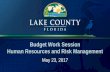 Budget Work Session Human Resources and Risk Management...May 23, 2017  · The Human Resources Section provides services in the areas of: •State & Federal Compliance/Reporting ...