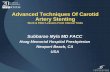 Advanced Techniques Of Carotid Artery Stenting...Advanced Techniques Of Carotid Artery Stenting Stent & Filter Lessons From Clinical Trials Subbarao Myla MD FACC Hoag Memorial Hospital
