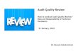 Audit Quality Review - QRB INDIA | QRB CA INDIA | Quality ... · Quality Review Board 3 - 6 National Financial Reporting Authority 7 - 9 Roles & Responsibilities of Technical Reviewer