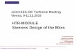 HTR-MODULE Siemens Design of the 80ies Documents/1st... · HTR-MODULE Siemens Design of the 80ies Dr. Gerd Brinkmann ... Dr. Brinkmann, BriVaTech, IAEA-GIF Technical Meeting, Vienna,