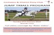 JUMP TRIALS PROGRAM · following rules, all other horse trials rules apply as per the PCAV Horse Trials Rule Book. CROSS-COUNTRY 1. Each grade has four times that are of importance: