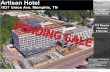 Artisan Hotel - Memphis, TN - Property Information Brochure Hotel - Me… · PROPERTY INFORMATION BROCHURE 174 Rooms .79 acres 8 Stories Artisan Hotel 1837 Union Ave. Memphis, TN