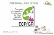 ECPGR AND PORTUGAL · Lourdes Carval ESACB Prunus Working Group Effective Member J.E. Eiras EVN Vitis Working Group Effective Member Benvindo Maçãs ENMP Wheat Working Group Effective