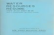 STATE OF NEW JERSEY · WATER RESOURCES RESUME State Atlas Sheet No. 23 Parts of Bergen, Morris and Passaic Counties by Kemble Widmer State Geologist Haig Kasabach Geologist Phillip