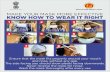 Government of Assam National Health Mission, Assam ......Government of Assam National Health Mission, Assam MAKE YOUR MASK MORE EFFECTIVE KNOW HOW TO WEAR IT RIGHT Ensure that the