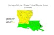 Hurricane Katrina - Related Federal Disaster Areas Louisiana · Hurricane Katrina - Related Federal Disaster Areas Mississippi Revised 9/12/2005 Individual Relief areas are green.