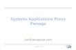 Systems Applications Proxy Pwnage - SensePost · 2020. 7. 16. · [SensePost–2011]) What weʼre going to talk about! • Why this Talk ?! • The history of decompressing SAP DIAG!