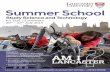 Summer School - Lancaster University · 20 th – 23 rd July 2015 Summer School SUBJECTS Computing • Physics • Psychology Chemistry • Mathematics and Statistics Lancaster Environment