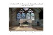 Resources for Praying at Home - Christ Church, Oxford Church Cathedral... · to whom all hearts are open, all desires known, and from whom no secrets are hidden: cleanse the thoughts