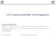 L15: Custom and ASIC VLSI Integration · Digital Integrated Circuits: A Design Perspective. Prentice Hall, 2003. - Curt Schurgers Materials in this lecture are courtesy of the following