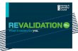 What it means for you. · 2016. 9. 13. · When will revalidation start? 32 In October 2015 the NMC Council gave the go ahead to launch revalidation. From this point, you will need