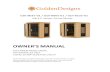 G-GDI6235 GDI6445 GDI9235 Manual Retyped · The infrared sauna comes with control panels on the FRONT PANEL, a back protection grid on the LEFT and RIGHT REAR PANELS, a drink shelf,