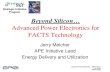 Strategic Initiative Program Beyond Silicon… APE-EPRI Palo Alto/APE … · APE Initiative Lead Energy Delivery and Utilization . Advanced Power Electronics -- EPRI Preview P. M.