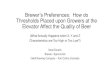 Brewer’s Preferences: How do Thresholds Placed upon ... Dorsc… · Brewer’s Preferences: How do Thresholds Placed upon Growers at the ... “Why are Brewers Maltsters so Darn