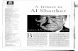 A Tribute to Al Shanker. j , l ::. 1 II E PEW lessly woven into the everyday practice of large law firms triggered AI's commentary on unions and collective bargaining with which we