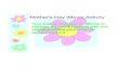 Mother's Day iMovie Activity · 2016. 5. 3. · Mother's Day iMovie Activity Step 2: Write the script for your iMovie! __ Strong topic paragraph. __ 5 to 7 paragraphs, each one introducing