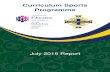 Curriculum Sports Programme - Irish Football Association · 2016. 10. 5. · Curriculum Sports Programme July 2015 Report 7 1.3 Number of Children The Curriculum Sports Programme