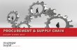 PROCUREMENT & SUPPLY CHAIN - mcgregor-boyall.com€¦ · experienced across the global talent industry in 2016 and will help shape your thoughts and talent strategies throughout 2017.