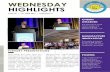 WEDNESDAY HIGHLIGHTS · O’Neill gave a comprehensive overview of the technology development at NASA of space photovoltaic concentrators for outer planet missions, and in particular