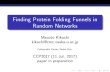 Finding Protein Folding Funnels in Random Networkskikuchi/presentation/CCP2017.pdfFinding Protein Folding Funnels in Random Networks Macoto Kikuchi kikuchi@cmc.osaka-u.ac.jp Cybermedia