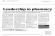 Media: Pharmacy Magazine {Main} Page: 20pwlong.com/wp-content/uploads/media/Pharmacy... · day event will include keynote speakers on inspirational leader- ship, an introduction to