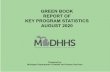REPORT OF KEY PROGRAM STATISTICS · Green Book Report of Key Program Statistics Table of Contents Page 1 of 2 DHS Program Summary Reports 1..... Total Eligible Recipients by Program
