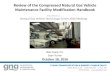 Review of the Compressed Natural Gas Vehicle Maintenance ......Review of the Compressed Natural Gas Vehicle Maintenance Facility Modification Handbook Bob Coale, P.E. Sean Turner October