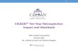 CELBAN™ Ten-Year Retrospective: Impact and Washback€¦ · National CELBAN Administrative Services centre. 2005: CCLB contracted with researchers/test developers from Red River