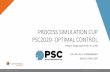 PROCESS SIMULATION CUP PSC2020- OPTIMAL CONTROL€¦ · PSC2020 Phase 2 v 0.50.pptx Slide 5 • This document is for you, if you want to −learn about typical disturbances that can