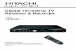 Digital Terrestrial TV Receiver & Recorder TV Aerial DO NOT REMOVE "Optional RF lead if you still wish to watch analogue channels on the TV” LOOP THROUGH 1 BEFORE YOU START This