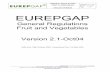 EUREPGAP - GLOBALG.A.P1 Trademark, Logo and Registration Number Use FP 2.1 GR A1-x* 2 Farmer Group Quality Management Systems FP 2.1 GR A2-x 3 Guidelines for CB evaluation of Quality