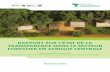 RAPPORT SUR L ÉTAT DE LA TRANSPARENCE DANS LE … · transparence du le secteur forestier dans les cinq pays étudiés. Amélioration de la transparence dans la gestion forestière