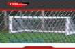 CHAIN LINK FENCE€¦ · CHAIN LINK FENCE PVC chain link fence PVC (Vinyl-coated) chain link fence is an ideal choice for homes, yards and light commercial projects that require security,