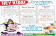 Danbury Party Flyer 2016 - Stew Leonard's · Come qelebrate HEY KIDS! your birthday here at Stew's! General Birthday Party (Ages 3-7) $299.99 - for ten children $19.95 - each additional