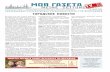 МОЯ ГАЗЕТА - club-spb · 2018. 1. 10. · МОЯ ГАЗЕТА выпускается с 1998 г. RUSSISCHSPRACHIGE ZEITUNG · SACHSEN · DRESDEN еженедельная