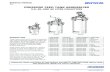 PRESSURE FEED TANK ASSEMBLIES - Carlisle FT · 77-3135-R1.0 (9/2017) 3 / 16 . SPECIFICATIONS & OPTIONS SPECIFICATIONS GALVANIZED TANKS STAINLESS STEEL TANKS Maximum Working Pressure