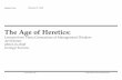 Lessons from Three Generations of Management Thinkers ... · This document provides an outline of presentation and is incomplete without the accompanying oral commentary and dialogue.