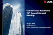 United Overseas Bank Limited 74th Annual General Meeting · 21 April 2016 United Overseas Bank Limited 74th Annual General Meeting Wee Ee Cheong Deputy Chairman and Chief Executive