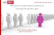 Women in Leadership Conference Closing the gender gap links/Women in Leadership...آ  Women in British
