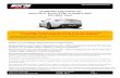 Installation Instructions for Scion FR S, Toyota FT86, or ... · 11937) is designed for the Toyota FT86, 2.0L 4-cylinder engine, automatic or manual transmissions. Borla Performance