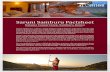 Saruni Samburu Factsheet · 2018. 9. 20. · Saruni Samburu Factsheet Kalama Conservancy, Samburu, Kenya Saruni Samburu is a deluxe, design lodge located in Kenya’s wild north.