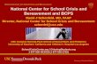 National Center for School Crisis and Bereavement and BCPS · 2018. 9. 28. · National Center for School Crisis and Bereavement and BCPS David J Schonfeld, MD, FAAP Director, National