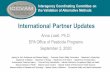 International Partner Updates...Interagency Coordinating Committee on the Validation of Alternative Methods International Partner Updates Anna Lowit, Ph.D. EPA Office of Pesticide