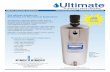 The Ultimate Solution for . . . Residential and ... · microorganisms present in water. Economical and safe, the Ultimate™ Ultraviolet Water Purifier offers rapid water treatment